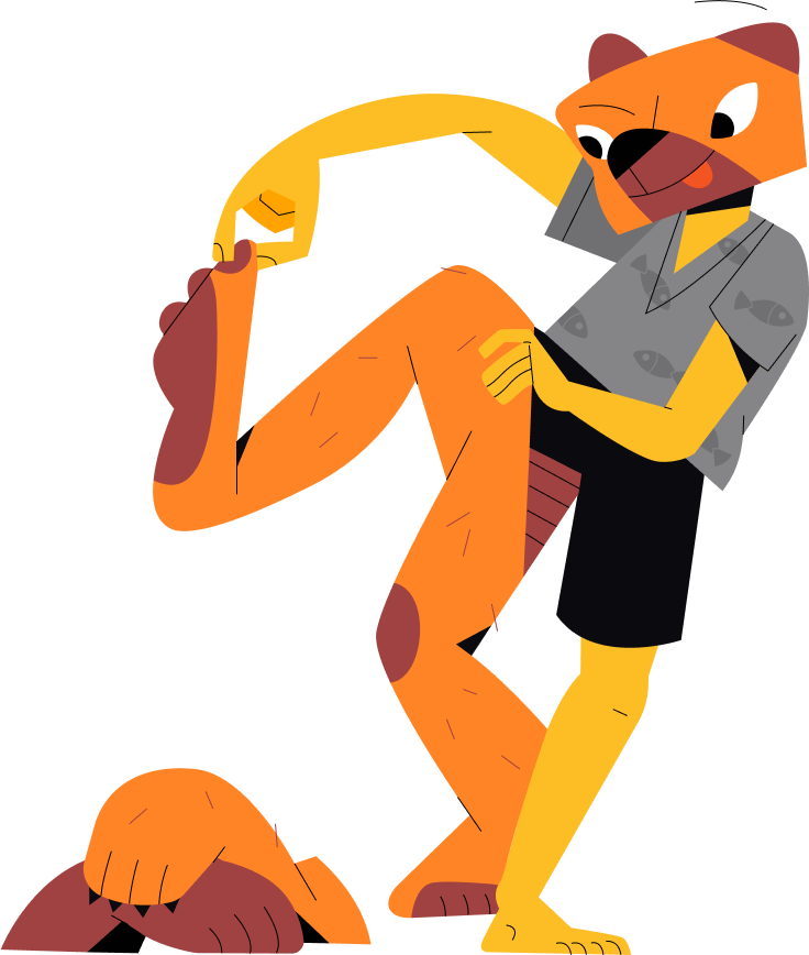 Creative illustration of a bear by NotBear Collective - creative storytelling artwork.